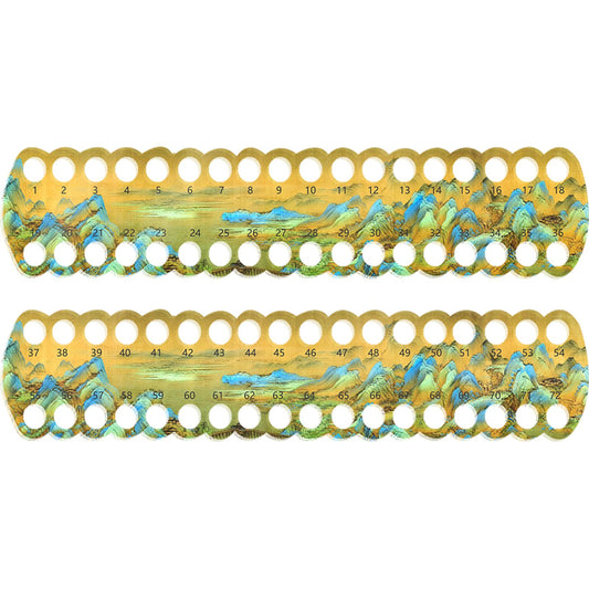 2PCS Row Line Tool Acrylic 36-Hole Yarn Organizer for Sewing Needlework Knitting