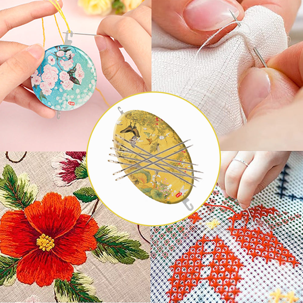 Butterfly Hook Needle Threader Hand Machine Sewing Tool for DIY Sewing 5x8CM