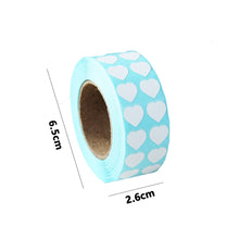 Load image into Gallery viewer, 3000 Pieces Blank Labels Small Labels for 5D DIY Diamond Painting (Heart shaped)
