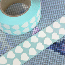 Load image into Gallery viewer, 3000 Pieces Blank Labels Small Labels for 5D DIY Diamond Painting (Heart shaped)
