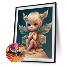 Load image into Gallery viewer, Little Elf Girl 30*40CM(Canvas) Full Round Drill Diamond Painting
