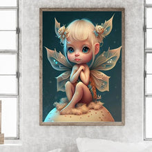 Load image into Gallery viewer, Little Elf Girl 30*40CM(Canvas) Full Round Drill Diamond Painting
