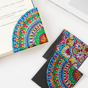 DIY Corner Bookmark Art Craft 5D Dot Drill Book Mark for Presents (SG07)