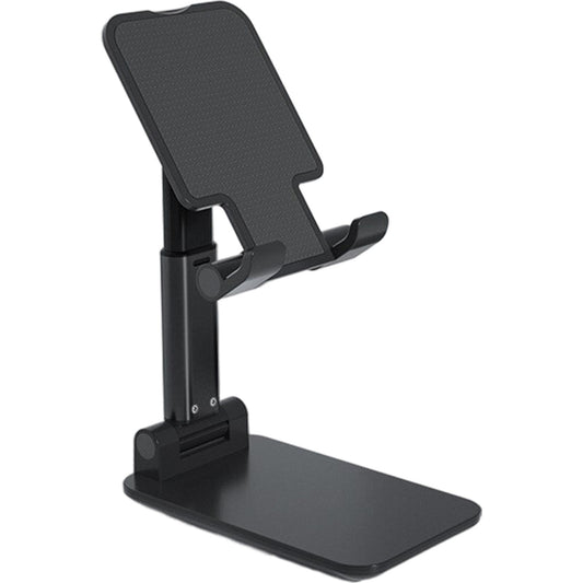 Adjustable Desk Phone Holder Folding Compatible with All Phones (Black)