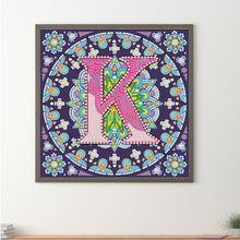 Load image into Gallery viewer, K Mandala 30*30CM(Canvas) Partial Special Shaped Drill Diamond Painting
