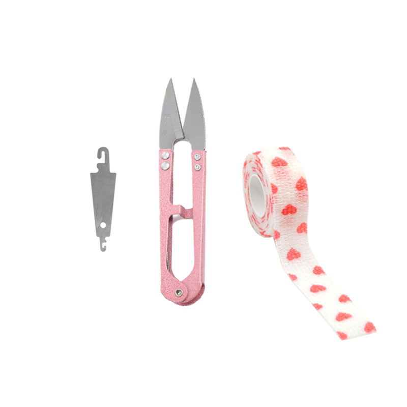 Embroidery Floss Kit for Teenagers Comprises of Needle Threader Scissors Bandage