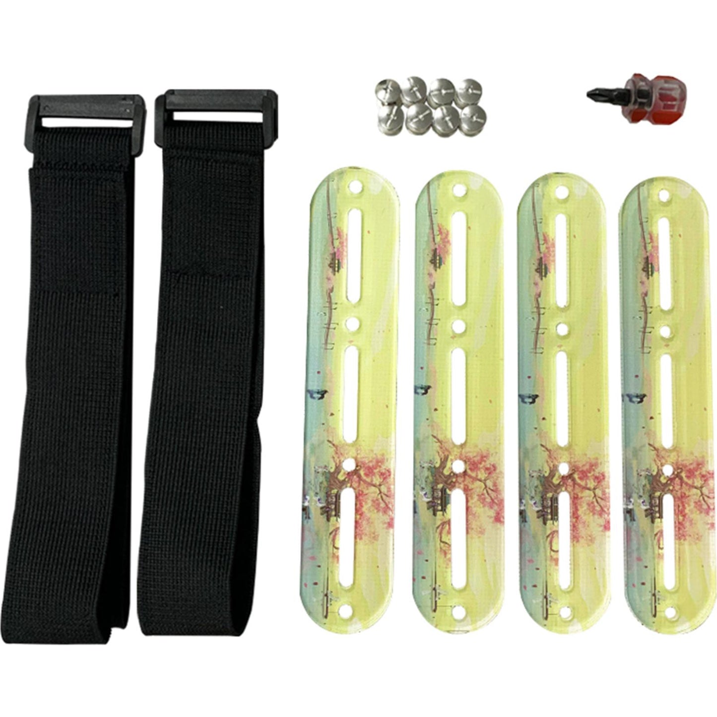 Cross Stitch Tool Side Clip Acrylic Stitching Side Tension Clip Set (Flower)