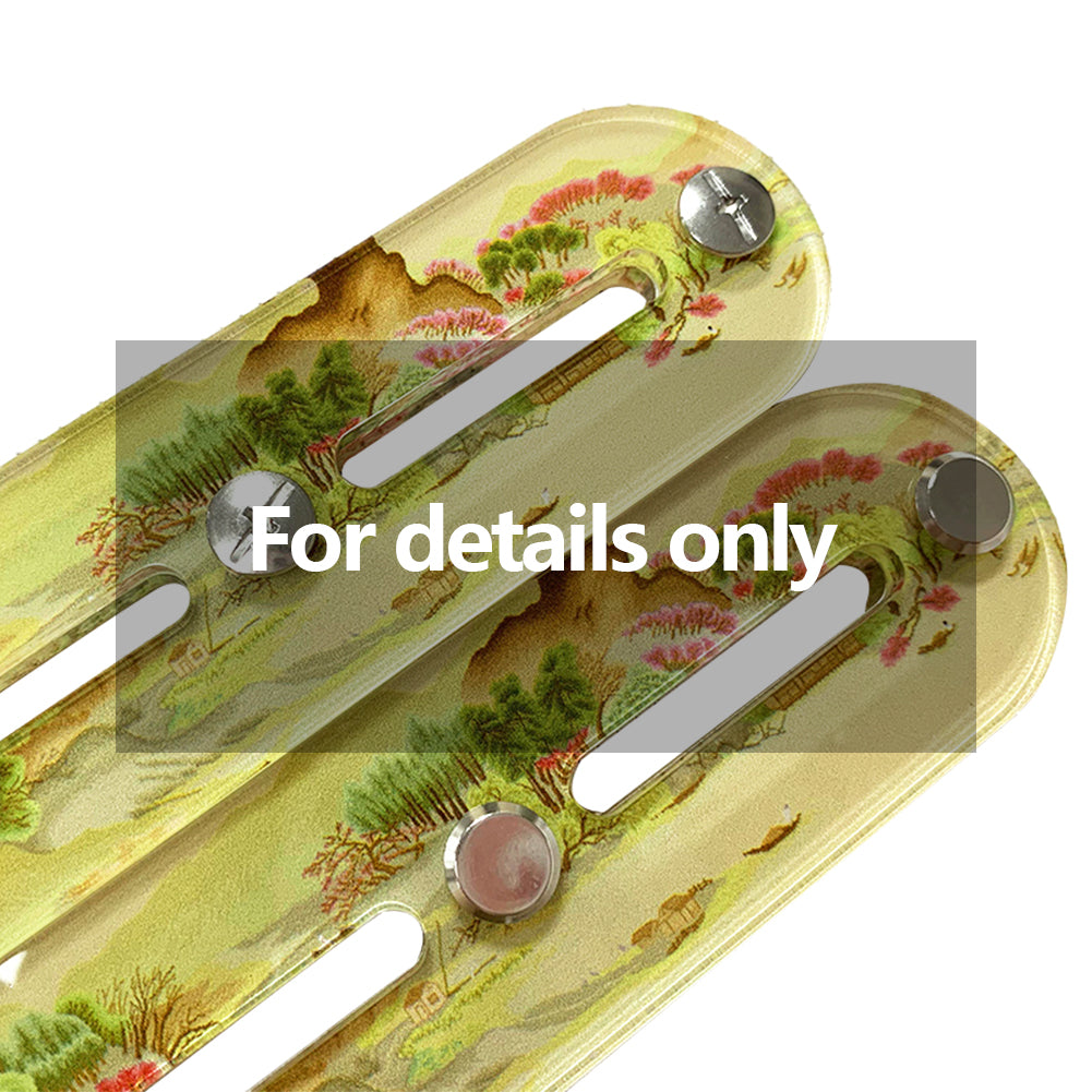 Cross Stitch Tool Side Clip Acrylic Stitching Side Tension Clip Set (Flower)