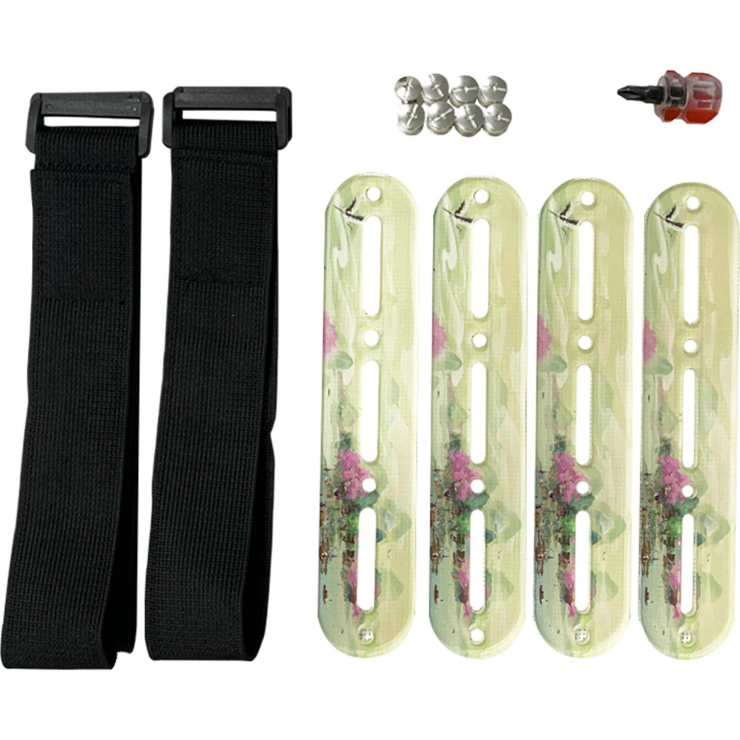 Cross Stitch Tool Side Clip Acrylic Stitching Side Tension Clip Set (Crane)
