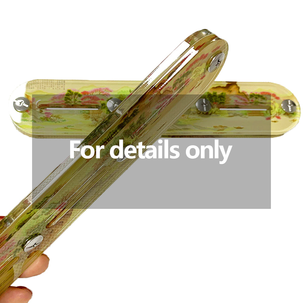 Cross Stitch Tool Side Clip Acrylic Stitching Side Tension Clip Set (Crane)