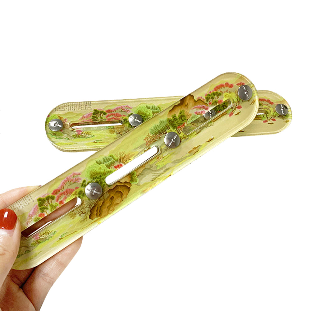 Cross Stitch Tool Side Clip Acrylic Stitching Side Tension Clip Set (River)
