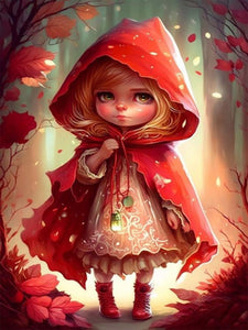 Forest Elf Girl 30*40CM(Canvas) Full Round Drill Diamond Painting
