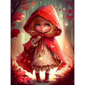 Forest Elf Girl 30*40CM(Canvas) Full Round Drill Diamond Painting