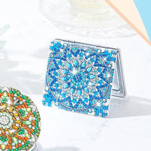 Load image into Gallery viewer, DIY Diamond Painting Makeup Mirror Double Side for Adult and Kids
