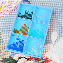 Load image into Gallery viewer, Diamond Embroidery Large Tray Handwork Bead Storage DIY Big Tools (Blue)
