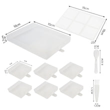 Load image into Gallery viewer, Diamond Embroidery Large Tray Handwork Bead Storage DIY Big Tools (Transparent)
