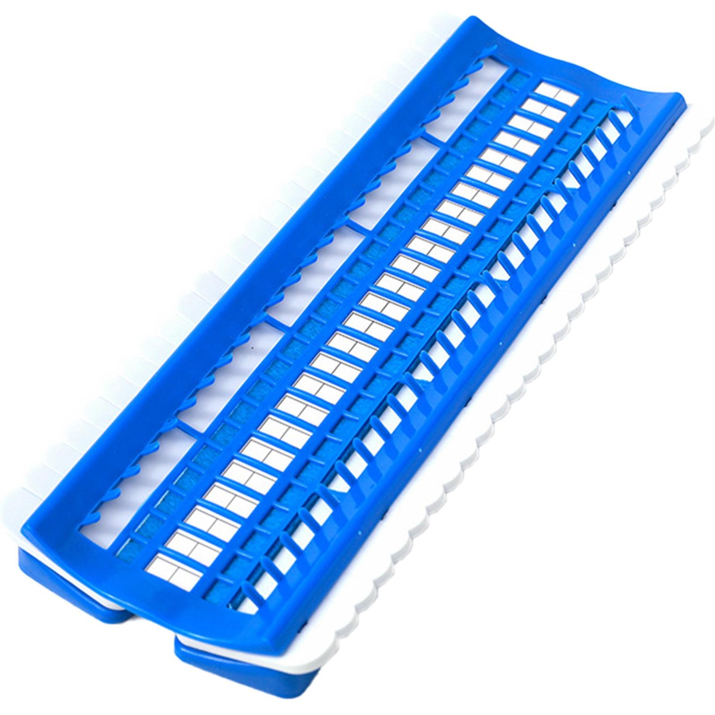 50-Position Floss Organizer Cross Stitch Embroidery Thread Organizer (Blue)