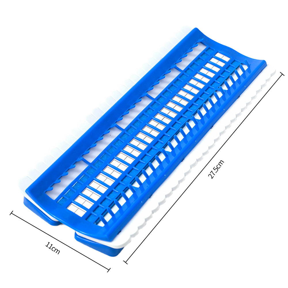 50-Position Floss Organizer Cross Stitch Embroidery Thread Organizer (Blue)