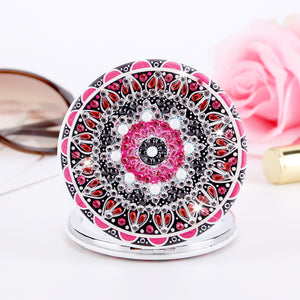 DIY Diamond Art Double Side Mosaic Makeup Mirror Art Craft Set (014)
