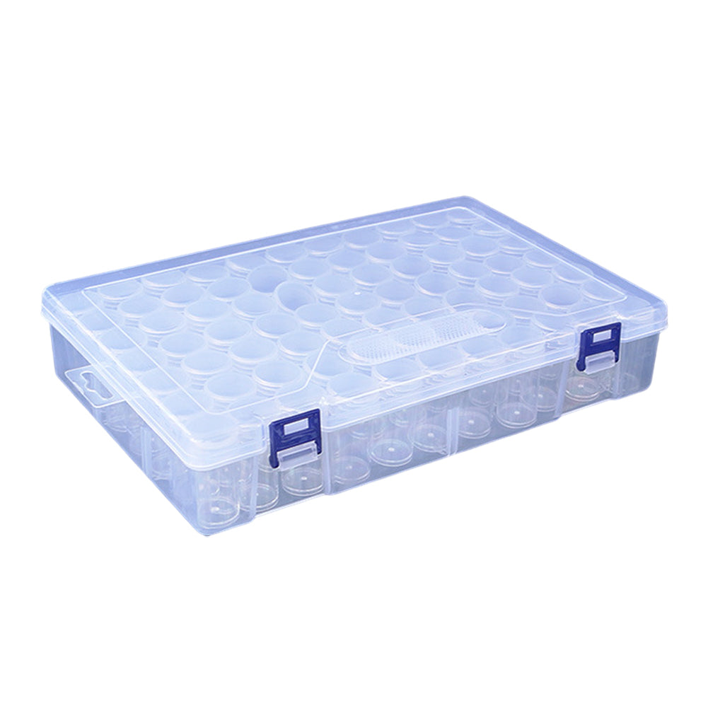 77 Grids Diamond Painting Storage Box Clear Diamond Painting Storage Containers