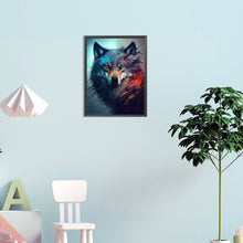 Load image into Gallery viewer, Stone Gray And Wolf 30*40CM(Canvas) Full Round Drill Diamond Painting
