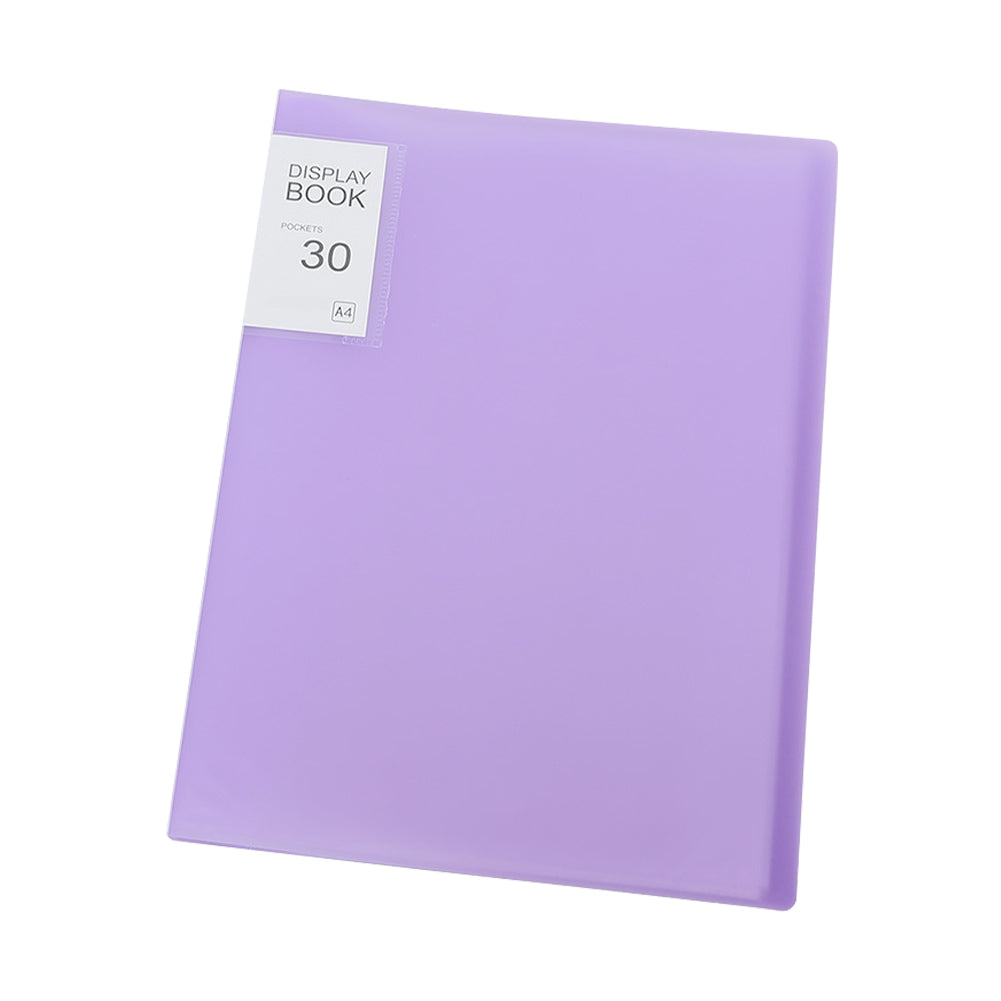 Folder Storage Bag A4 A3 Letter Storage Book for Diamond Painting (A4 Purple)