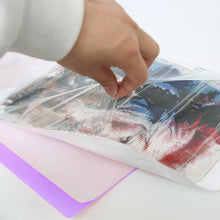 Load image into Gallery viewer, Folder Storage Bag A4 A3 Letter Storage Book for Diamond Painting (A4 Purple)

