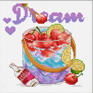 Spring Brand - Dreamlike Starry Sky - 30*30CM 11CT 3 Stamped Cross Stitch