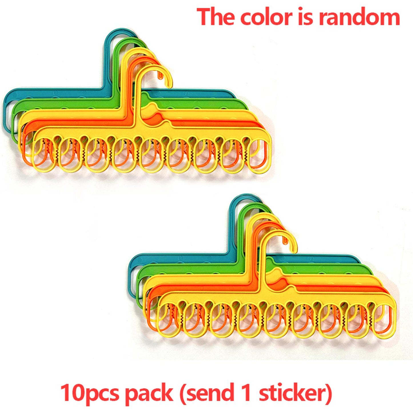 10PCS Cross Stitch Thread Plate Clothes Hanger Sewing Accessories 27.1x12.5CM