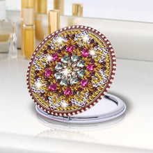 Load image into Gallery viewer, Double Side DIY Datura Diamond Painting Mirror for Adult and Kids
