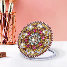 Load image into Gallery viewer, Double Side DIY Datura Diamond Painting Mirror for Adult and Kids
