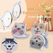 Load image into Gallery viewer, DIY Pocket Mirror Art Craft Set Double Side for Kids Women Girls (057)
