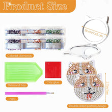 Load image into Gallery viewer, DIY Pocket Mirror Art Craft Set Double Side for Kids Women Girls (057)
