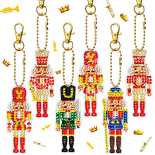 Load image into Gallery viewer, 6pcs Diamond Art Key Rings Hanging Ornaments 5D Cartoon DIY Gifts (YS171)
