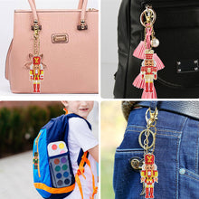 Load image into Gallery viewer, 6pcs Diamond Art Key Rings Hanging Ornaments 5D Cartoon DIY Gifts (YS171)
