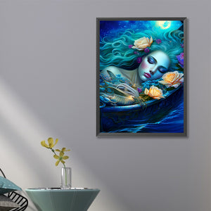 Sleeping Woman 40*60CM(Picture) Full Round Drill Diamond Painting