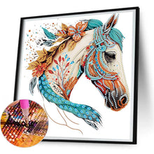 Load image into Gallery viewer, Horse 30*30CM(Canvas) Partial Special Shaped Drill Diamond Painting
