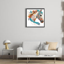 Load image into Gallery viewer, Horse 30*30CM(Canvas) Partial Special Shaped Drill Diamond Painting
