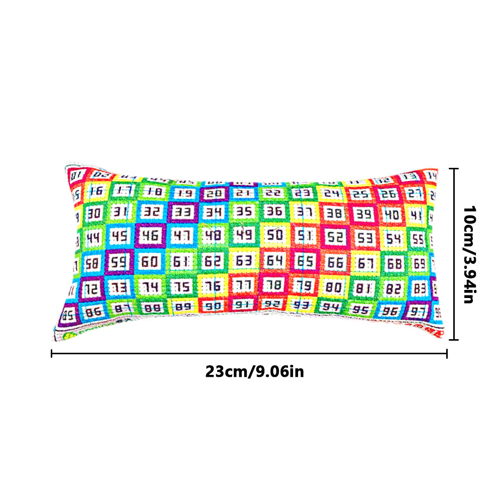 Number 1-98 Cross Stitch Embroidery Pin Cushion Rainbow Accessories DIY