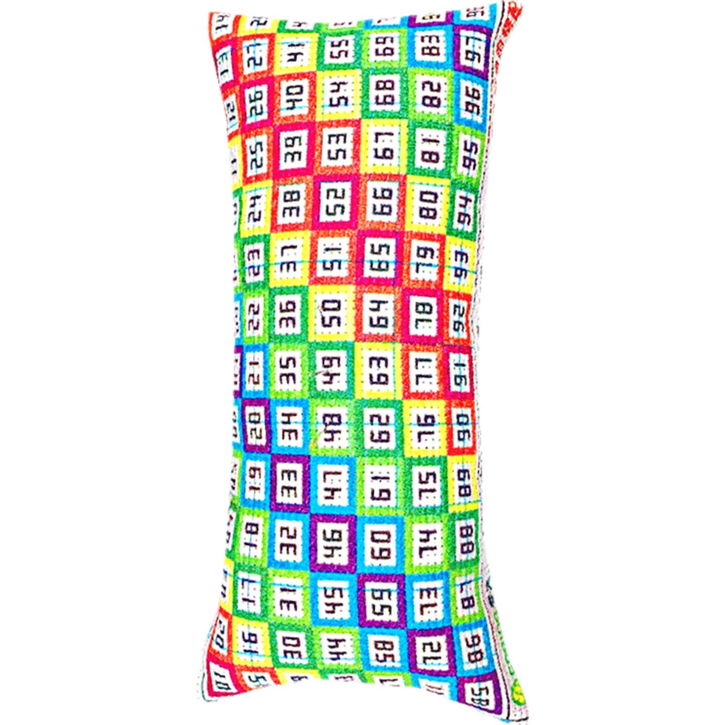 Number 1-98 Cross Stitch Embroidery Pin Cushion Rainbow Accessories DIY