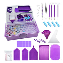 Load image into Gallery viewer, Diamond Painting Storage Box Diamond Art Accessories Tool Box (with Tools)
