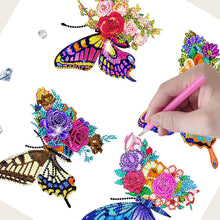 Load image into Gallery viewer, 4pcs Diamond Mosaic Kits Butterfly DIY for Kids Adult Beginners
