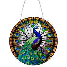 Load image into Gallery viewer, Stained Glass Suncatcher Panel Decorative Home Garden Decoration
