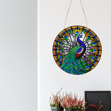 Load image into Gallery viewer, Stained Glass Suncatcher Panel Decorative Home Garden Decoration
