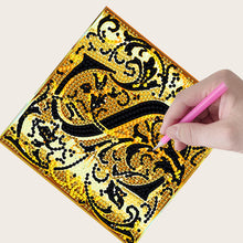 Load image into Gallery viewer, DIY Diamond Mosaic Stickers Kits Creative Alphabet S for Kids Adult Beginners
