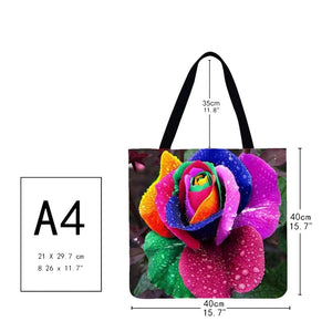 Canvas Bag-Rose 40*40CM
