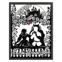 Load image into Gallery viewer, Joy Sunday - Princess And Prince - 33*43CM 14CT 2 Stamped Cross Stitch
