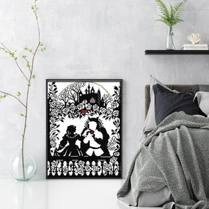Joy Sunday - Princess And Prince - 33*43CM 14CT 2 Stamped Cross Stitch