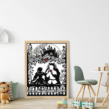 Load image into Gallery viewer, Joy Sunday - Princess And Prince - 33*43CM 14CT 2 Stamped Cross Stitch
