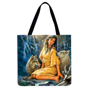 Canvas Bag-Indians 40*40CM